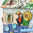 Casita educativa de madera - ZOO WORLD