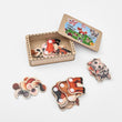 Puzle educativo de madera con animales BusyKids - 30 piezas