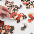 Puzle educativo de madera con animales BusyKids - 30 piezas
