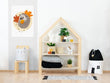 BusyKids Cuadro en lienzo HEDGEHOG para la habitación infantil