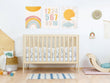 BusyKids Cuadro en lienzo RAINBOW para la habitación infantil