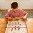 BusyKids Dynamic Arena – Hockey de mesa de madera para toda la familia