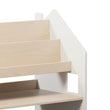 Estantería Montessori 2 en 1 polivalente - Color blanco