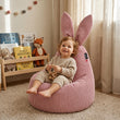 Puf infantil Baby Rabbit – tejido de pana FEEL suave y resistente