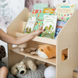 Estantería Montessori 2 en 1 polivalente