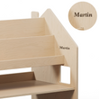 Estantería Montessori 2 en 1 polivalente