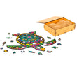 Puzzle de madera con forma Tortuga longeva A3 BusyKids