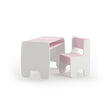 Conjunto de muebles infantiles TIMI: mesa con una o dos sillas