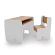 Conjunto de muebles infantiles TIMI: mesa con una o dos sillas