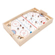 BusyKids Dynamic Arena – Hockey de mesa de madera para toda la familia