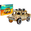 Maqueta 3D de madera Vehículo todoterreno militar BusyKids