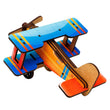 Maqueta 3D de madera Avión turbo BusyKids