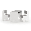 Conjunto de muebles infantiles TIMI: mesa con una o dos sillas