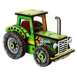 Maqueta 3D de madera Tractor turbo BusyKids