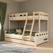 BusyKids FOXY litera con escalera frontal 90 x 200 / 120 x 200 cm