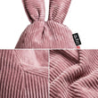 Puf infantil Mommy Rabbit – tejido de pana FEEL suave y resistente