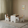Conjunto de muebles infantiles TIMI: mesa con una o dos sillas