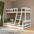 BusyKids FOXY litera con escalera frontal 90 x 200 / 120 x 200 cm