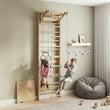 Gimnasio Completo BusyKids EVERGYM MAX 6-en-1: Espaldera, Escritorio y Accesorios