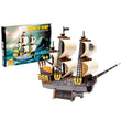 Maqueta 3D de madera Barco pirata BusyKids