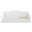 Cama Montessori de suelo EMMA 140 × 70 / 160 × 80 cm – Blanco