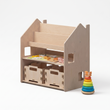Estantería 2 en 1 + Caja de juguetes ×2 + contenido a elegir — Conjunto BusyKids · Inicio [fill:start]
