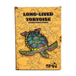 Puzzle de madera con forma Tortuga longeva A3 BusyKids