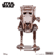 Ugears Kit de mecánica de madera 3D Star Wars AT-ST