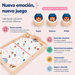 BusyKids Dynamic Arena – Hockey de mesa de madera para toda la familia