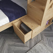 BusyKids Litera MIRA-MAX 2 en 1 con escalera frontal con almacenamiento 90 x 200 cm