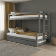 Litera BusyKids LUMI-ONE con escalera lateral 90 x 200 / 120 x 200 cm