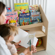 Estantería Montessori 2 en 1 polivalente