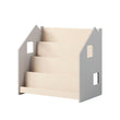 Estantería de libros / Biblioteca Montessori - Blanco y Gris