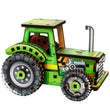 Maqueta 3D de madera Tractor turbo BusyKids