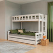 BusyKids FOXY-ONE litera con escalera lateral 90 x 200 / 120 x 200 cm