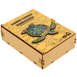 Puzzle de madera con forma Tortuga longeva A3 BusyKids