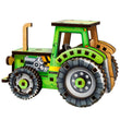 Maqueta 3D de madera Tractor turbo BusyKids