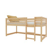BusyKids Cama alta baja LUFFY con escalera 90 x 200 cm