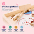 BusyKids Dynamic Arena – Hockey de mesa de madera para toda la familia