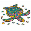 Puzzle de madera con forma Tortuga longeva A3 BusyKids