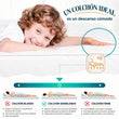 Colchón de espuma para niños 70 × 140 / 80 × 160 cm