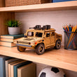 Maqueta 3D de madera Vehículo todoterreno militar BusyKids