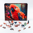 Puzzle de madera Loro BusyKids
