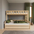 BusyKids FOXY-ONE litera con escalera lateral 90 x 200 / 120 x 200 cm