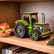 Maqueta 3D de madera Tractor turbo BusyKids