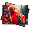 Puzzle de madera Loro BusyKids