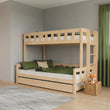 BusyKids FOXY-ONE litera con escalera lateral 90 x 200 / 120 x 200 cm