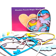 Puzzle de madera Mundo mágico BusyKids