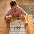 BusyKids Dynamic Arena – Hockey de mesa de madera para toda la familia