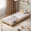 Cama individual de madera para niños BusyKids BASE con cabecera